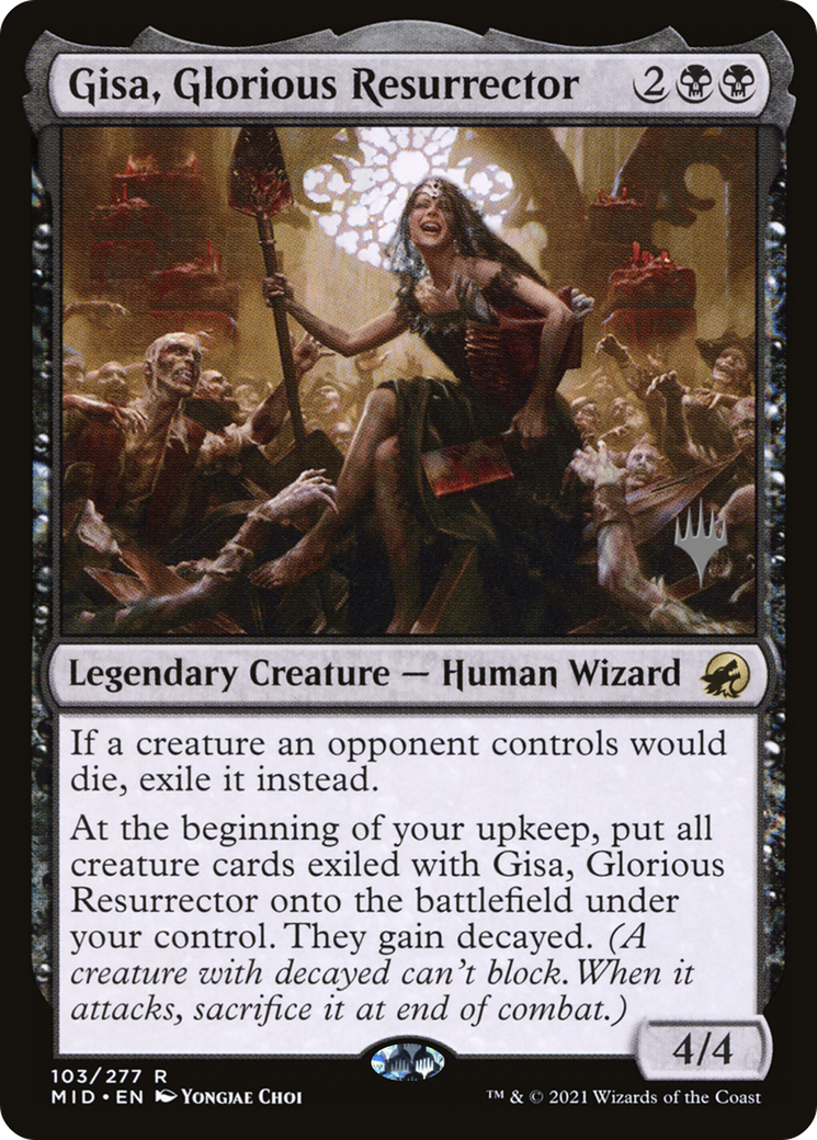 Gisa, Glorious Resurrector [Innistrad: Midnight Hunt Promos]