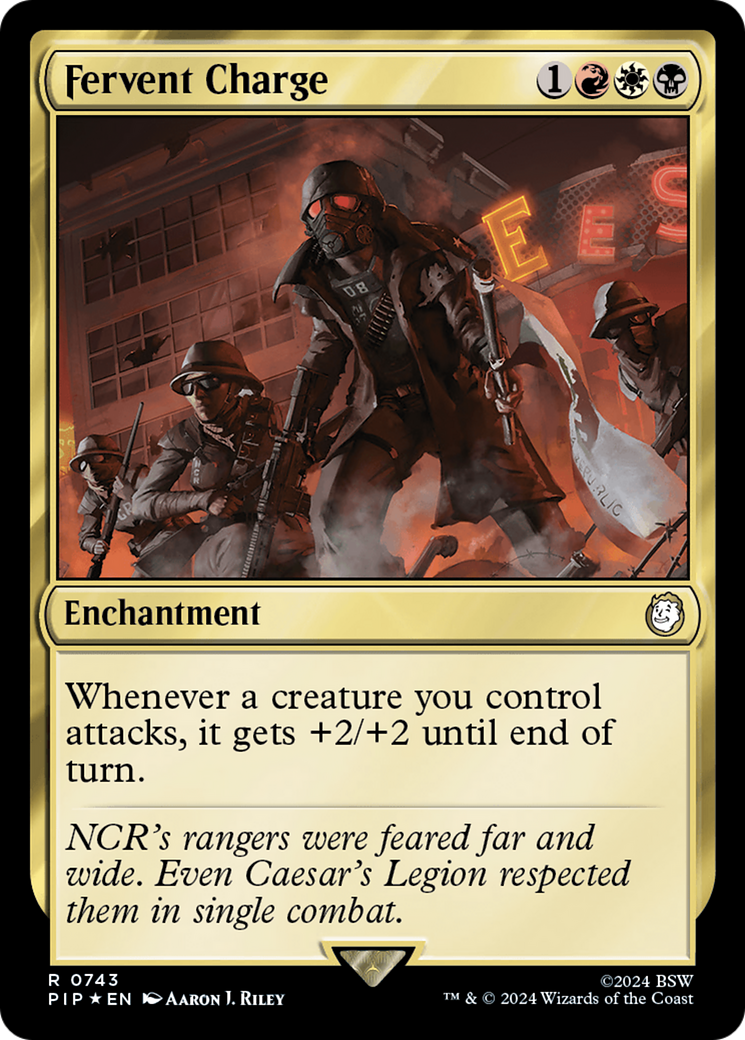 Fervent Charge (Surge Foil) [Fallout] Foil