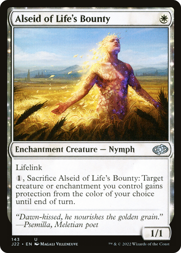 Alseid of Life's Bounty - Jumpstart 2022: (enchantment)