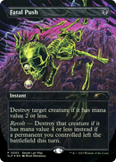 Fatal Push (Borderless) [Secret Lair Showdown] Foil