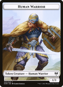 Human Warrior Token [Kaldheim Tokens]