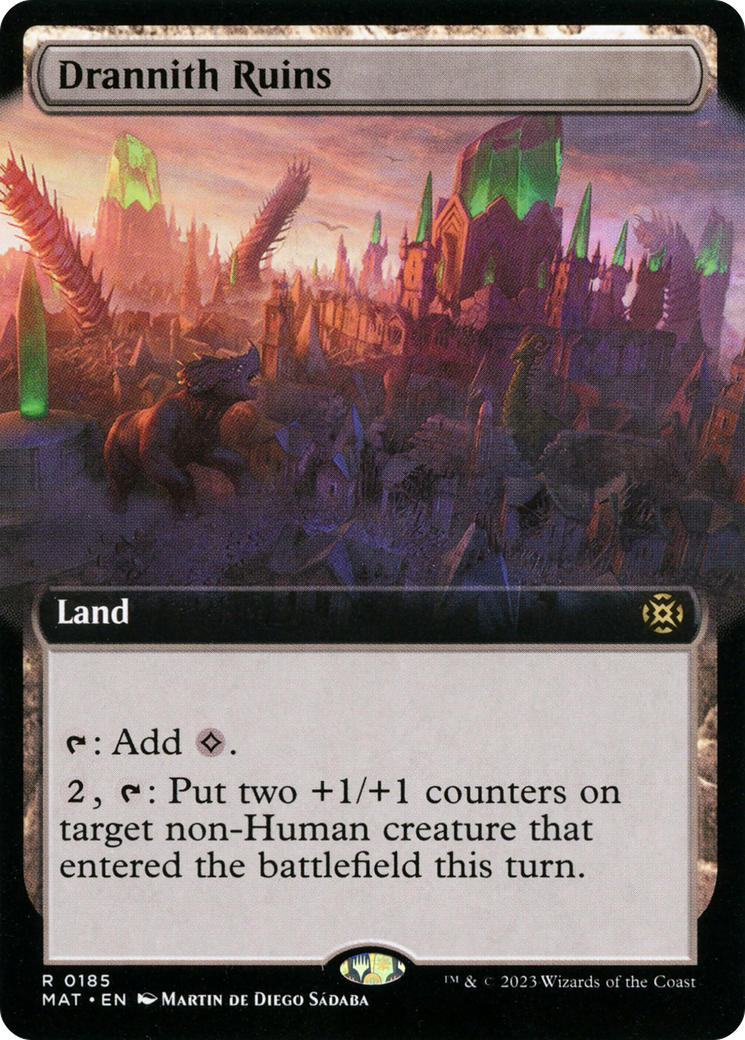 Drannith Ruins (Extended Art): (Extended Art) [March of the Machine: The Aftermath]