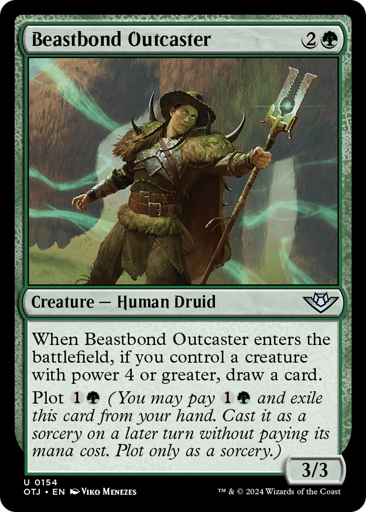 Beastbond Outcaster - Outlaws of Thunder Junction