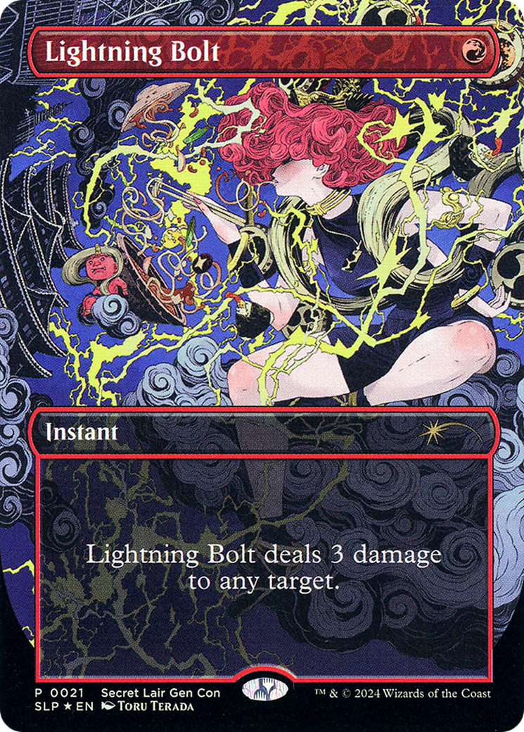 Lightning Bolt [Secret Lair Showdown] Foil