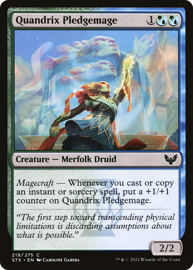 Quandrix Pledgemage - [Strixhaven: School of Mages]
