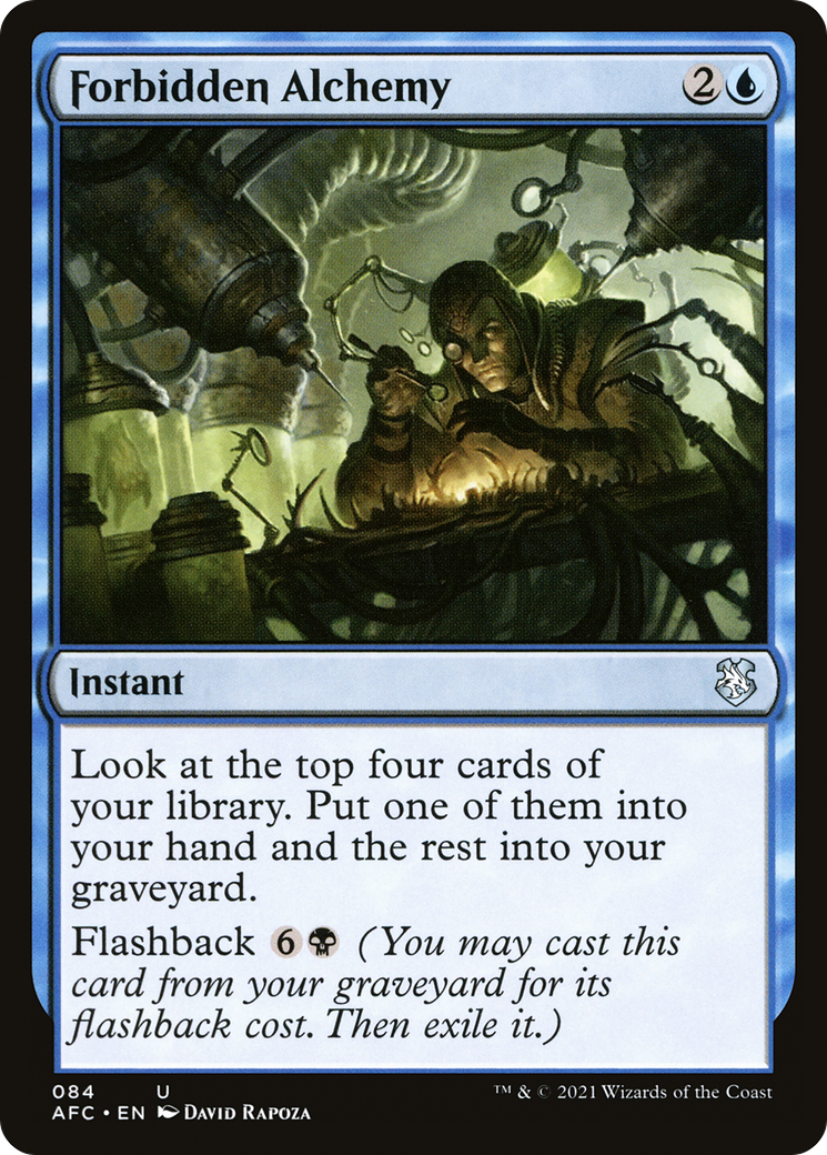 Forbidden Alchemy [Forgotten Realms Commander]