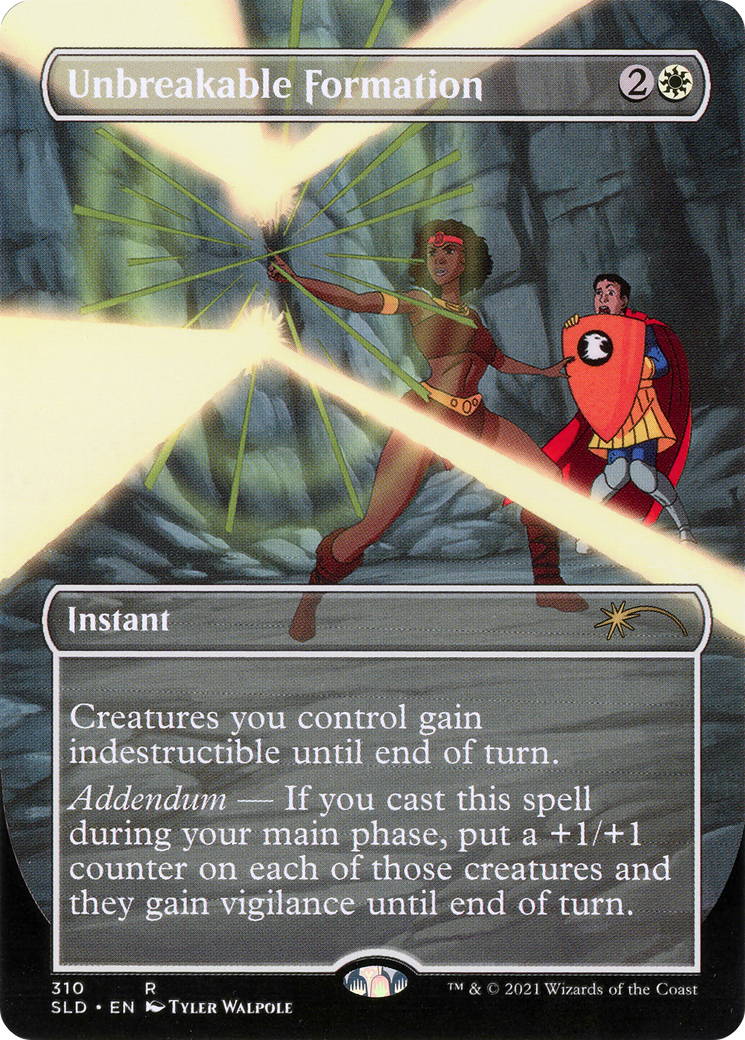 Unbreakable Formation [Secret Lair Drop] (Borderless)