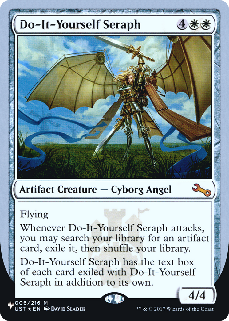 Do-It-Yourself Seraph [The List (Unfinity Foil Edition)] Foil