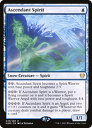 Ascendant Spirit - Kaldheim Promos: (snow)
