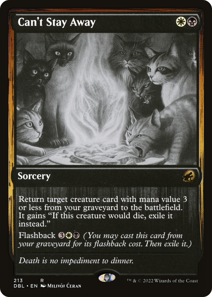 Can't Stay Away - Innistrad: Double Feature
