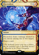 Electrolyze: (Showcase) (Borderless) [Strixhaven Mystical Archive] Foil