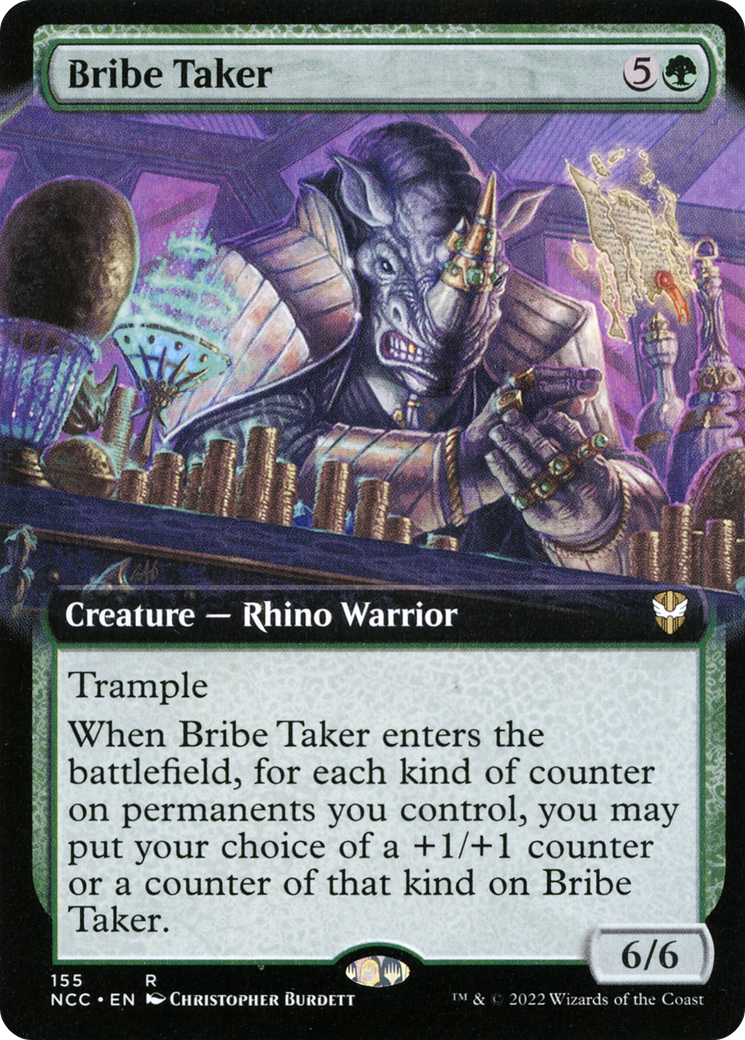 Bribe Taker (Extended Art) - New Capenna Commander: (Extended Art)