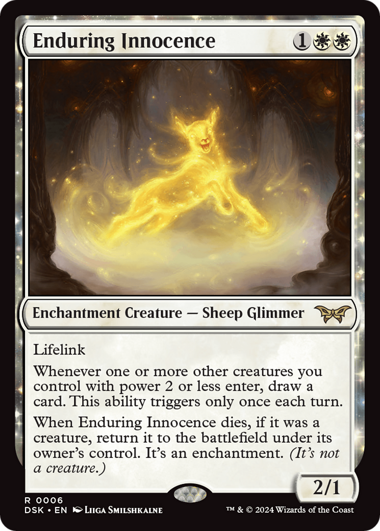 Enduring Innocence: (enchantment) [Duskmourn: House of Horror]
