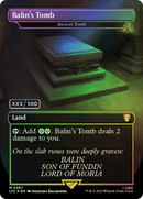 Balin's Tomb - Ancient Tomb (Serial Numbered) - Tales of Middle-earth Commander / Balin's Tomb (Borderless) Foil