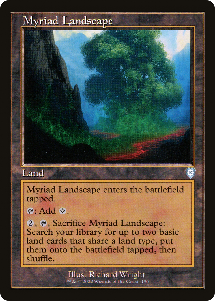 Myriad Landscape (Retro Frame) [The Brothers' War Commander]