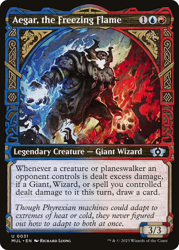 Aegar, the Freezing Flame - [Multiverse Legends]: (Showcase)
