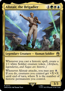 Alistair, the Brigadier (Surge Foil) - Doctor Who Foil