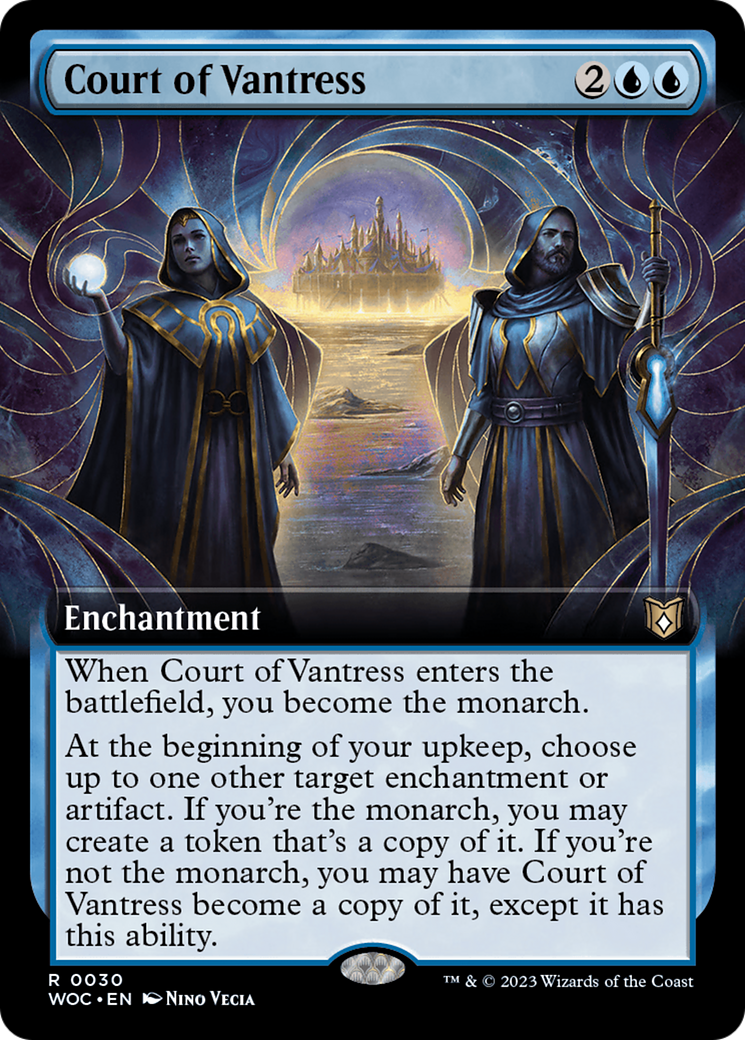Court of Vantress (Extended Art): (Extended Art) [Wilds of Eldraine Commander]