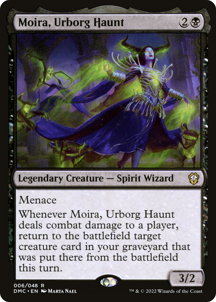 Moira, Urborg Haunt - [Dominaria United Commander]
