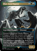 Blue, Loyal Raptor (Borderless) - Jurassic World Collection