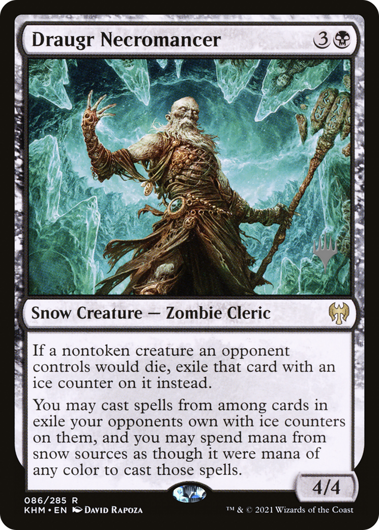 Draugr Necromancer: (snow) [Kaldheim Promos]