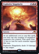 Explosive Singularity [Kamigawa: Neon Dynasty Promos] Foil