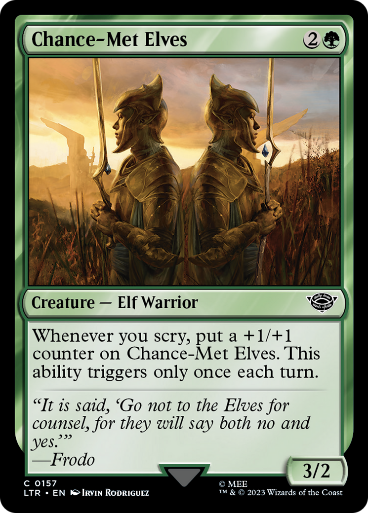 Chance-Met Elves - The Lord of the Rings: Tales of Middle-earth