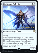 Righteous Valkyrie [Kaldheim Prerelease Promos]