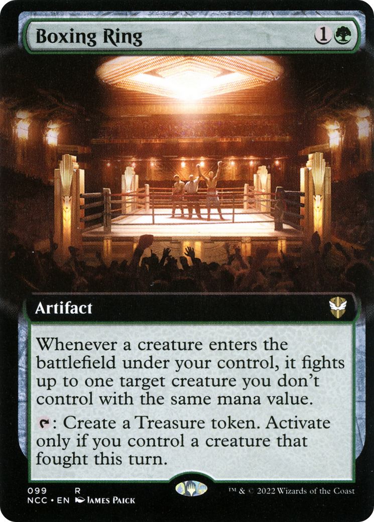 Boxing Ring (Extended Art) - New Capenna Commander: (Extended Art)