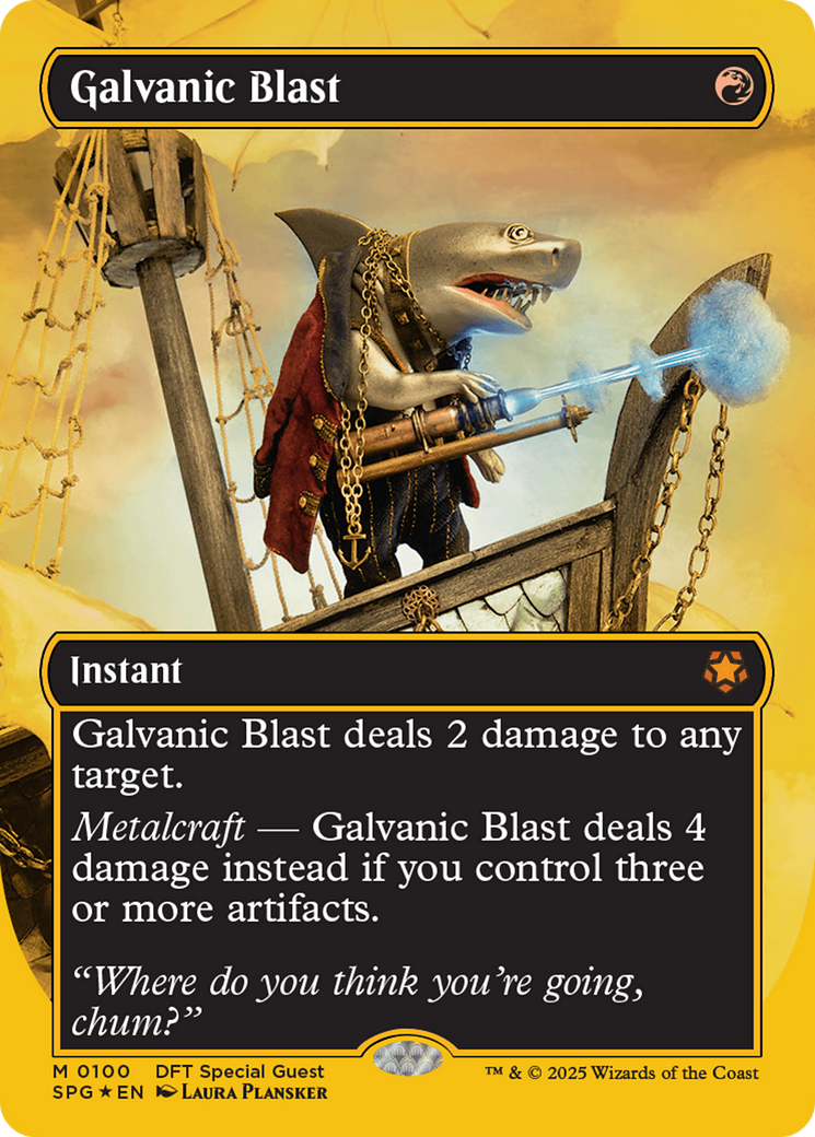 Galvanic Blast (Borderless) (First-Place Foil) [Special Guests] Foil