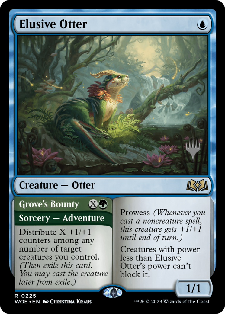 Elusive Otter - Wilds of Eldraine Promos