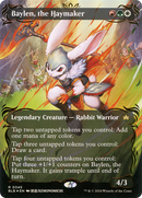 Baylen, the Haymaker (Borderless) (Raised Foil) - Bloomburrow: (Showcase) Foil
