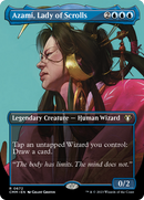 Azami, Lady of Scrolls (Borderless) - Commander Masters