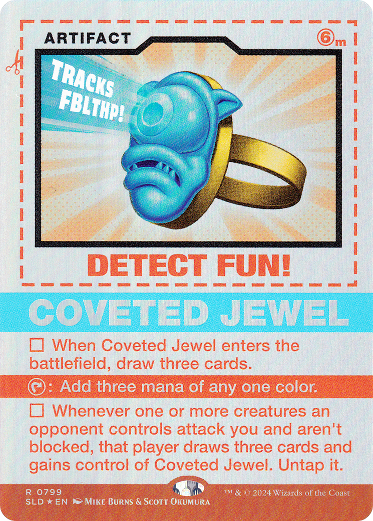 Coveted Jewel (Borderless) [Secret Lair Drop]