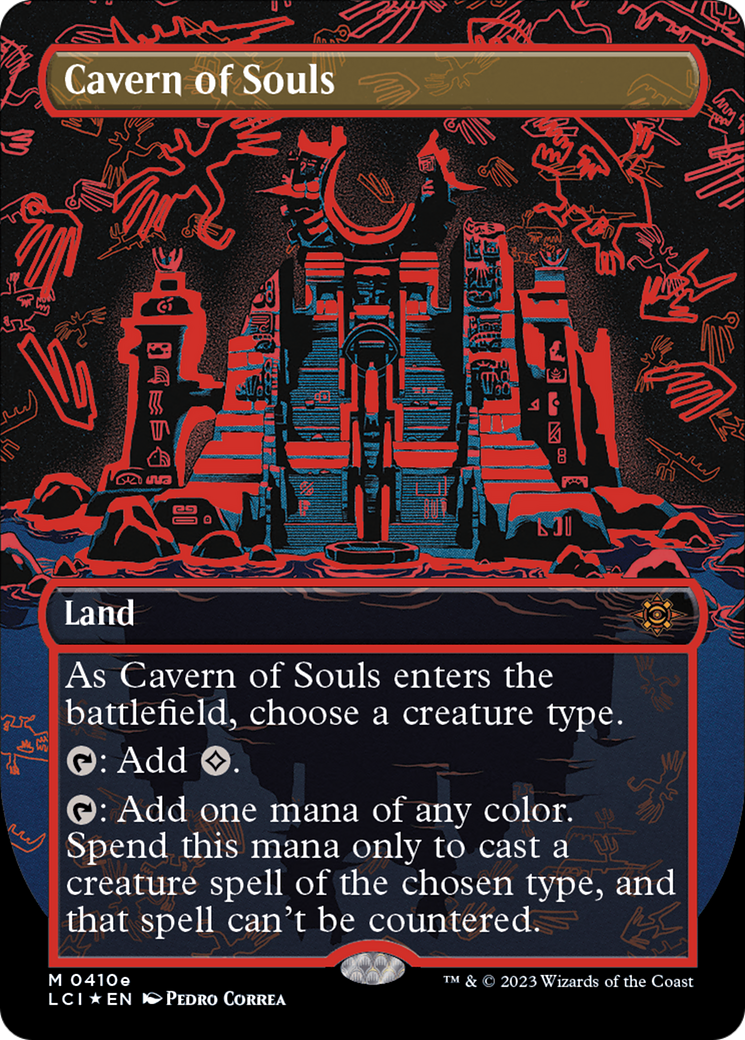 Cavern of Souls (0410e) (Borderless) - The Lost Caverns of Ixalan Foil