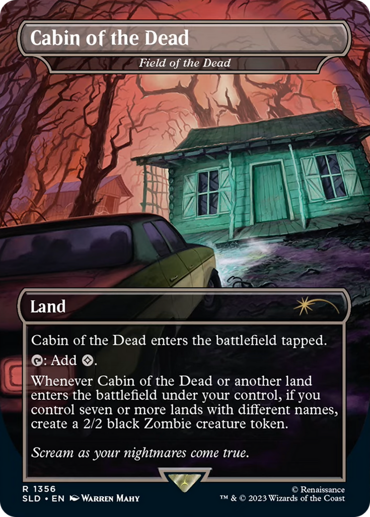 Cabin of the Dead - Field of the Dead - Secret Lair Drop / Cabin of the Dead (Borderless)