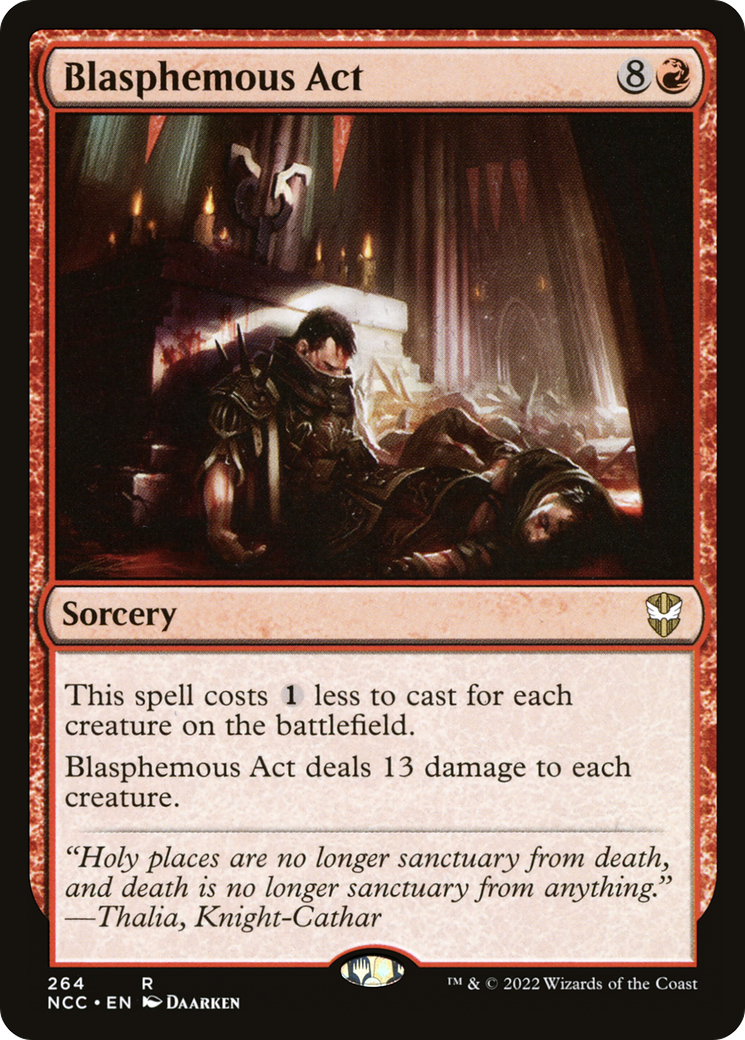 Blasphemous Act - New Capenna Commander