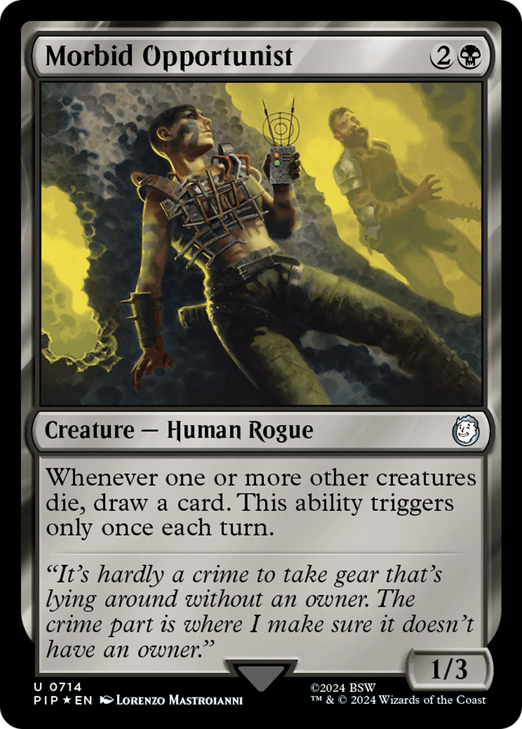 Morbid Opportunist (Surge Foil) - [Fallout] Foil