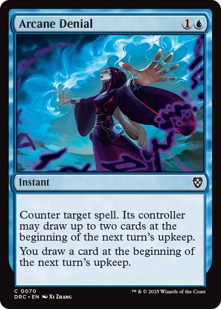 Arcane Denial - Commander: Aetherdrift