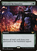 Splendid Reclamation (Extended Art) - [Innistrad: Crimson Vow]: (Extended Art)