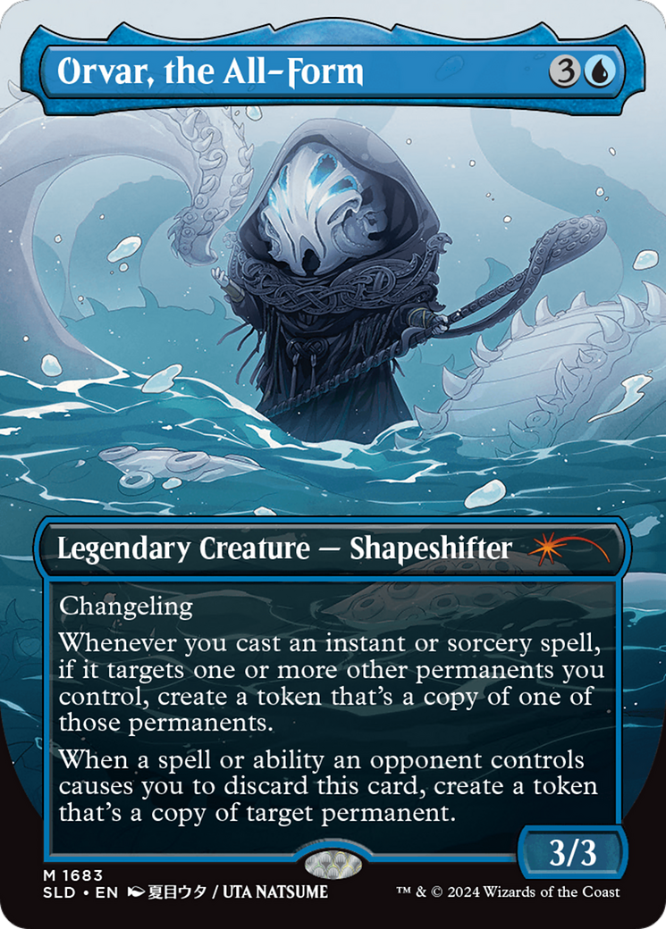 Orvar, the All-Form (Rainbow Foil) [Secret Lair Drop] (Borderless) Foil