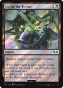 Go for the Throat (Surge Foil) [Warhammer 40,000 Commander] Foil