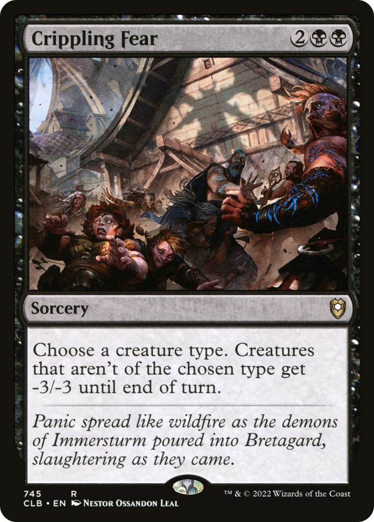 Crippling Fear - Commander Legends: Battle for Baldur's Gate
