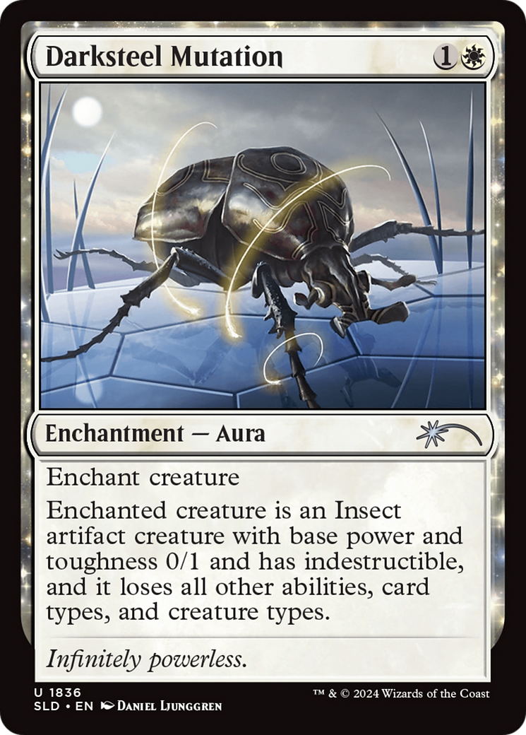 Darksteel Mutation: (enchantment) [Secret Lair Drop]