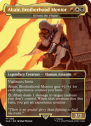 Altair, Brotherhood Mentor - Kelsien, the Plague - Secret Lair Drop / Altaïr, Brotherhood Mentor (Borderless)