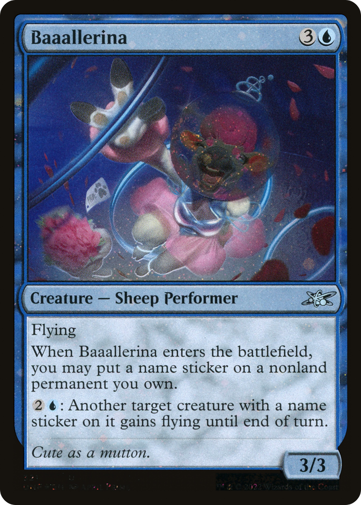 Baaallerina (Galaxy Foil) - Unfinity Foil