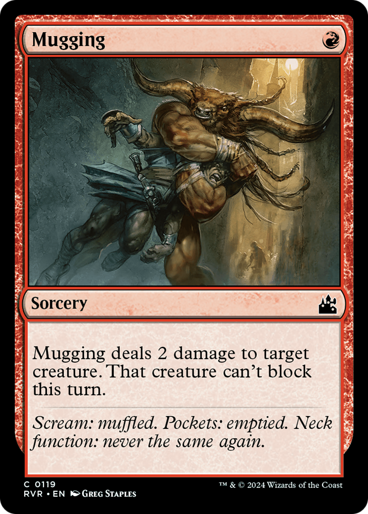Mugging - [Ravnica Remastered]