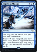 Ingenious Mastery [Strixhaven: School of Mages Promos] Foil