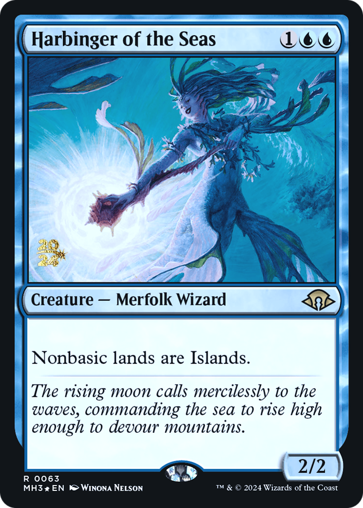 Harbinger of the Seas [Modern Horizons 3 Promos] Foil