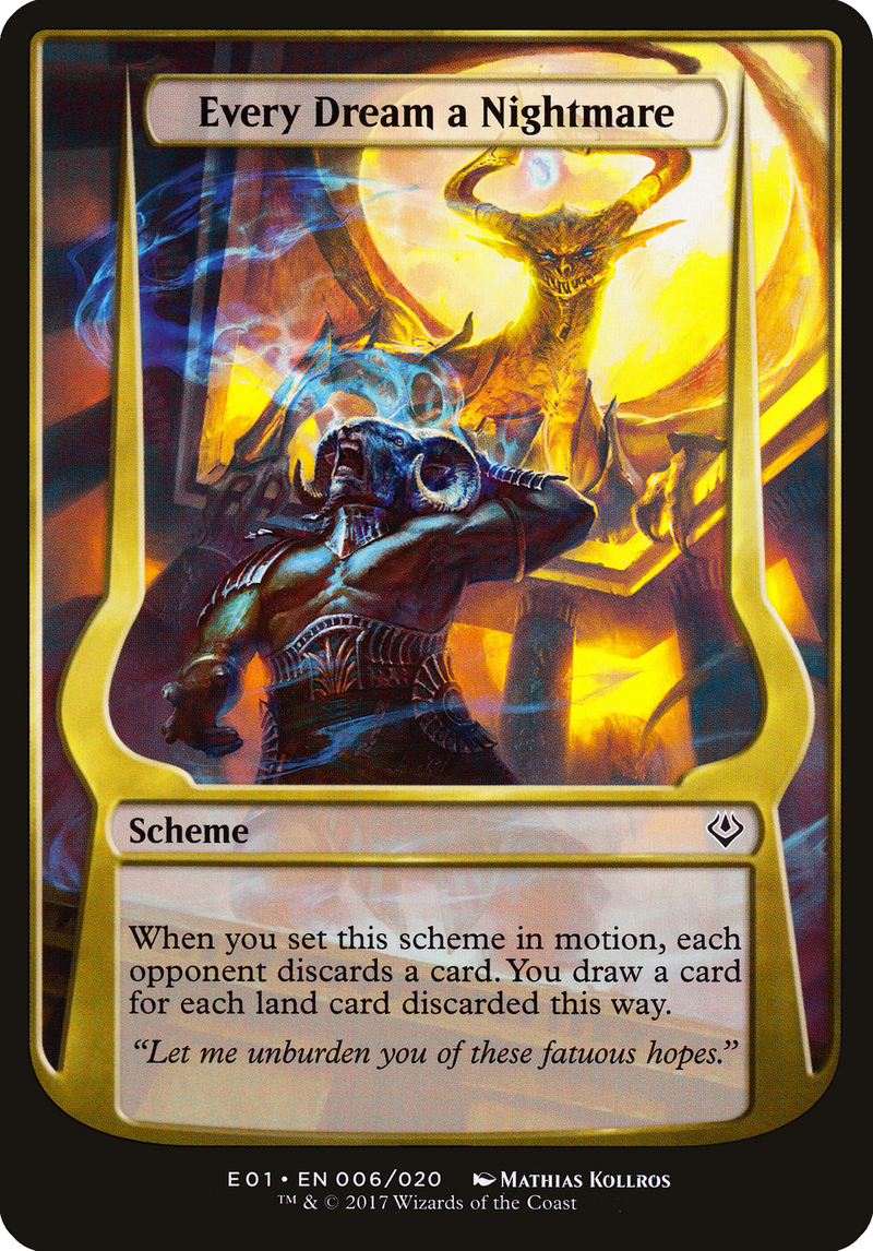 Every Dream a Nightmare (Archenemy: Nicol Bolas) [Archenemy: Nicol Bolas Schemes]